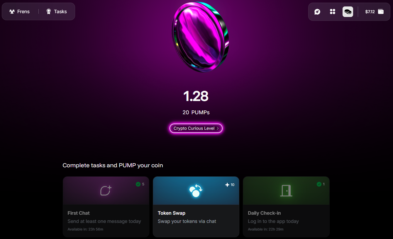 Create and grow your coin in the Warden App