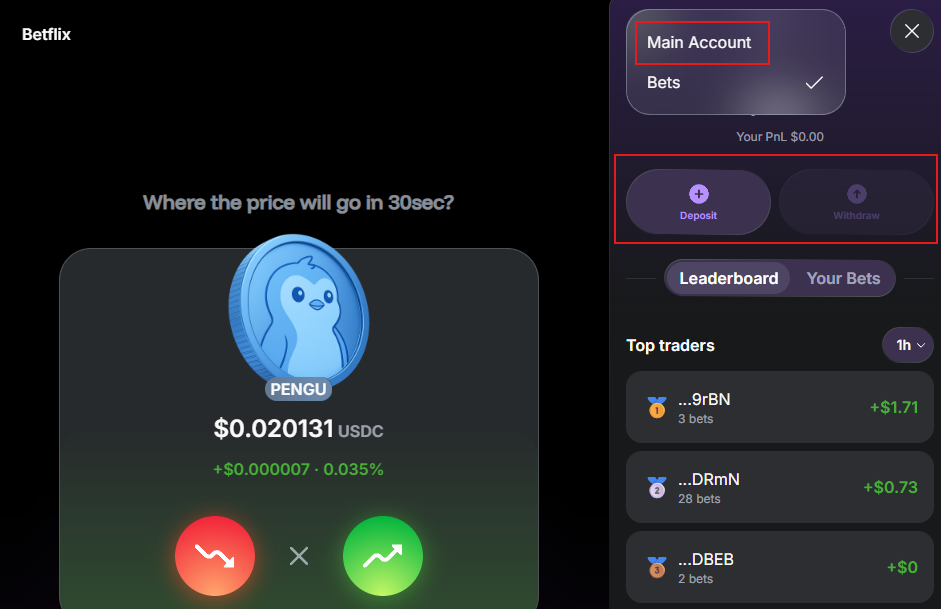 Start playing Betflix in Warden